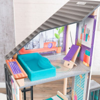 Ляльковий дерев'яний будиночок KidKraft Bianca City Life 65989