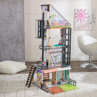 Ляльковий дерев'яний будиночок KidKraft Bianca City Life 65989