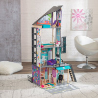 Ляльковий дерев'яний будиночок KidKraft Bianca City Life 65989