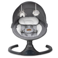 Заколисуючий центр MoMi Kenani Dark Grey