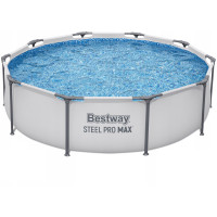 Каркасный бассейн Bestway 56406 Steel Pro MAX, размер 305 x 76 см