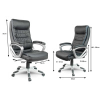 Офісне крісло Sofotel EG-226 Black