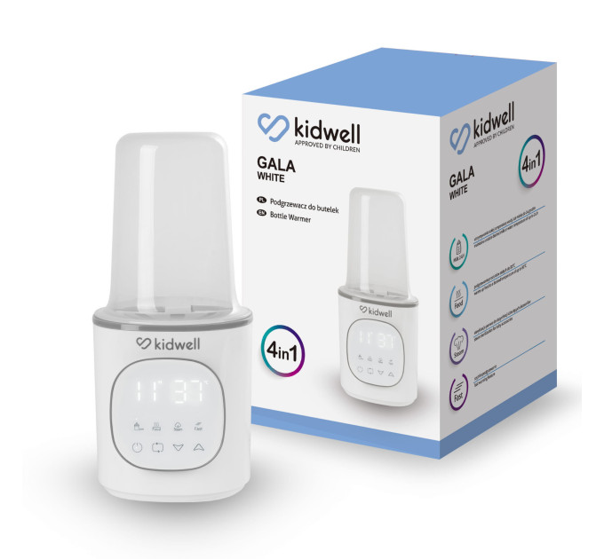 Подогреватель бутылочек Kidwell GALA White