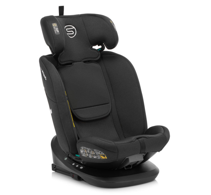 Автокрісло Sesttino Oktagon Pro Isofix 0-36kg Black