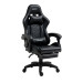 Кресло геймерское с подставкой для ног Hanert G-Force Black
