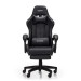 Кресло геймерское с подставкой для ног Hanert G-Force Black