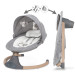 Шезлонг-качели 2в1 Kidwell LUXI Dark Melange/Wooden