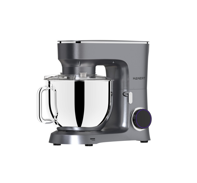 Тестомес миксер планетарный Hanert Bäcker Grey 3000 Вт 7л