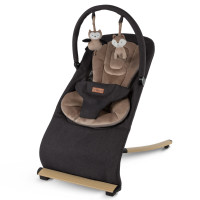 Шезлонг-качели Kidwell RUBI Black/Gold (Wooden)