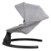 Шезлонг-качели 2в1 Kidwell LUXI Dark Melange/Black
