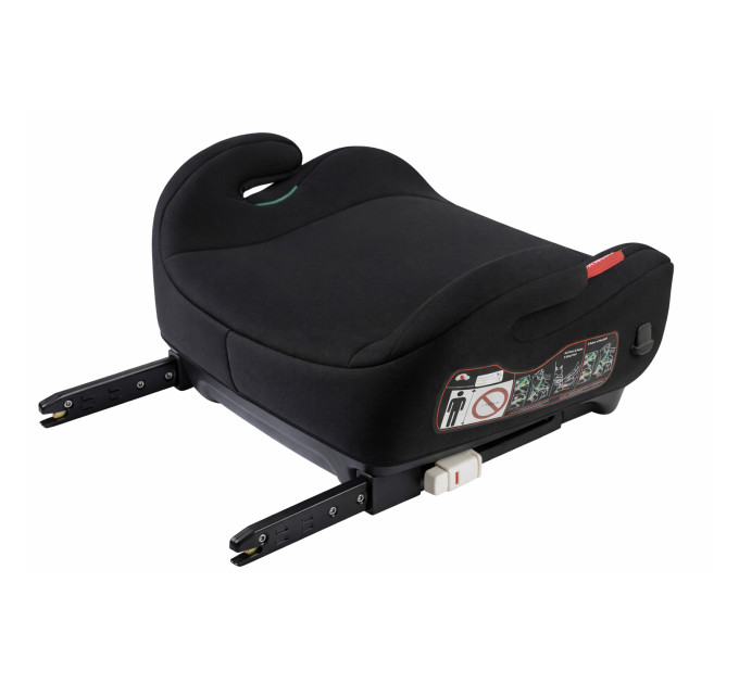 Автокресло бустер Hanert Junior i-Size Black + подстаканник