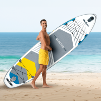 SUP доска 350см Rebel ACTIVE RBA-4507-OR с аксессуарами сапборд 170 кг 335 x 84 х 15 см White