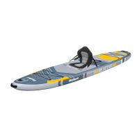 SUP доска 350см Rebel ACTIVE RBA-4507-G с аксессуарами сапборд 170 кг 335 x 84 х 15 см Grey
