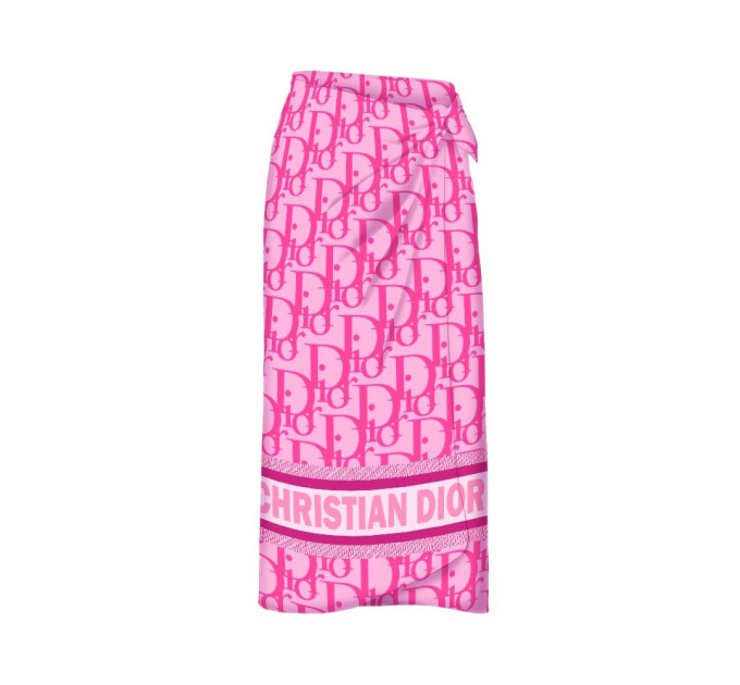 Парео пляжное с 3D принтом Pink Luxe 31041 120х150 см