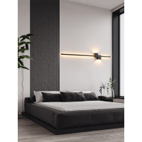 Бра LED 27377 Черный 6х15х100 см.