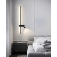 Бра LED 28057 Чорний 9х16х60 см.