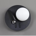 Бра LED 28297 Чорний 9х15х15 см.