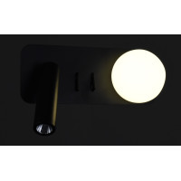 Бра LED 28247 Чорний 9х8х20 см.