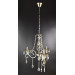 Люстра свеча 25890 Бронза 65-110х50х50 см.
