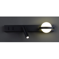 Бра LED 28299 Черный 14х11х40 см.