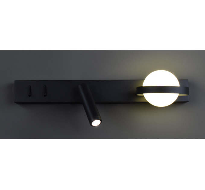 Бра LED 28299 Чорний 14х11х40 см.