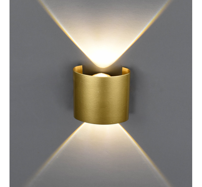 Бра LED 28363 Латунь 4х8х8 см.