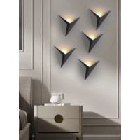Бра LED 28121 Чорний 9х20х20 см.