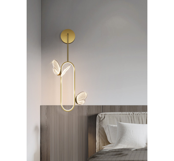 Бра LED 27182 Золото 58х32х15 см.