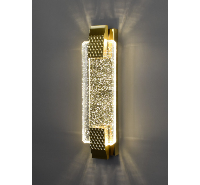 Бра LED 28391 Латунь 6х10х39 см.