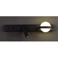 Бра LED 28299 Черный 14х11х40 см.