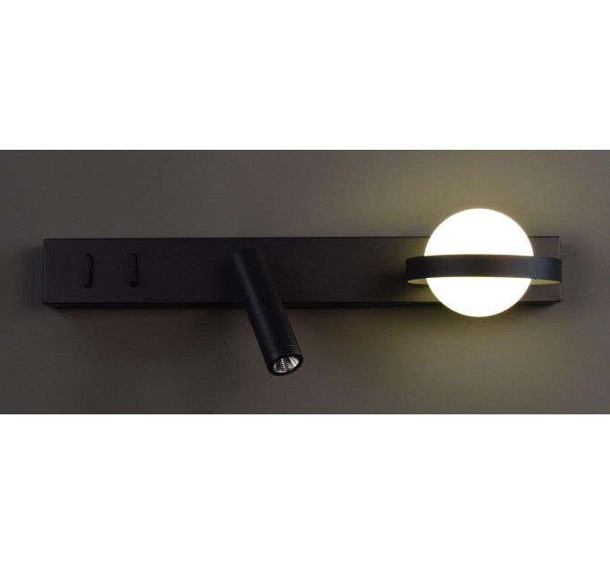 Бра LED 28299 Чорний 14х11х40 см.