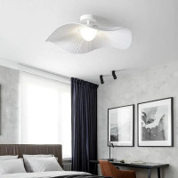 Люстра світлодіодна стельова LED світильник для квартири на стелю лед 26927 Білий 20х44х44 см.