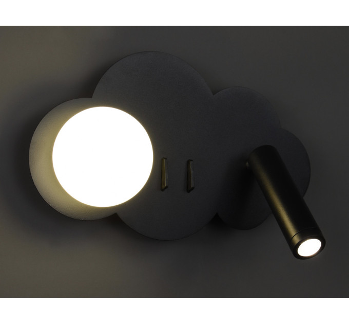 Бра LED 28395 Чорний 10х25х15 см.