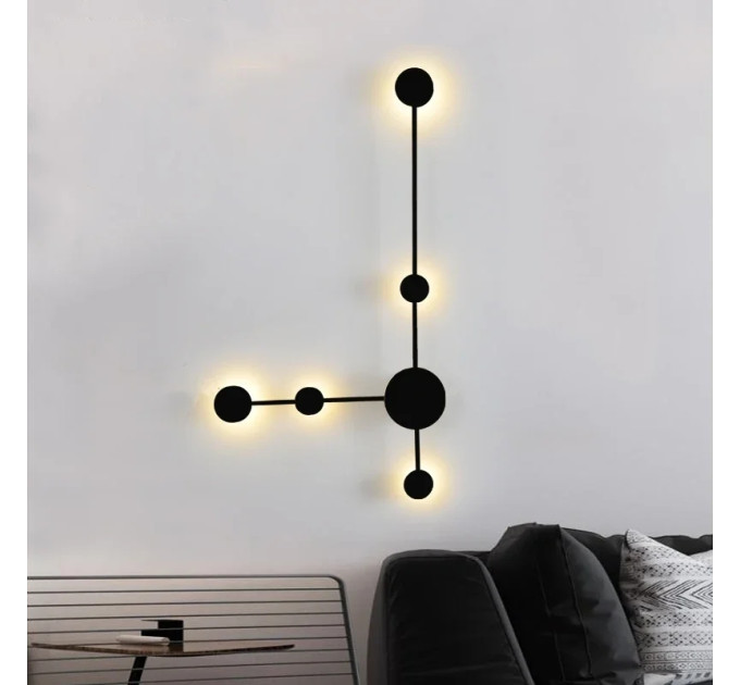 Бра LED 27651 Черный 7х47х75 см.