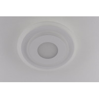 Современный круглый потолочный светильник LED для комнаты кухни ванной 25138 Белый 4х25х25 см.