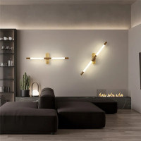 Бра LED 27035 Латунь 7х5х60 см.