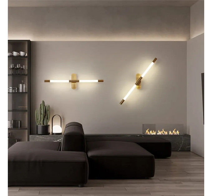 Бра LED 27035 Латунь 7х5х60 см.