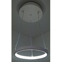Люстра светодиодная подвесная LED светильник для квартиры на потолок лэд 25530 Белый 13-100х20х20 см.