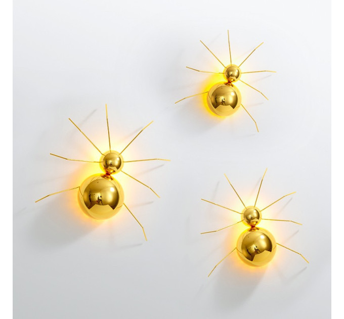Бра LED 26622 Латунь 27х30х9 см.