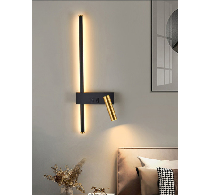 Бра LED 27569 Черный 50х16х10 см.