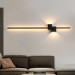 Бра LED 27376 Черный 6х15х80 см.