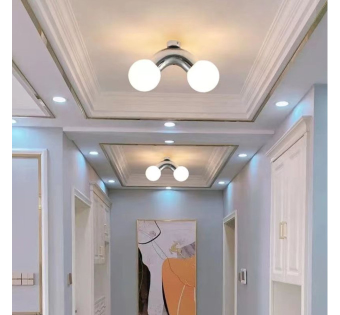 Бра настенное 27003 Хром 33х12х23 см.