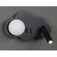 Бра LED 28395 Черный 10х25х15 см.