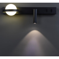 Бра LED 28300 Черный 14х11х40 см.