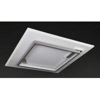Люстра светодиодная потолочная LED светильник для квартиры на потолок лэд с пультом 27189 Белый 6х50х50 см.