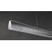 Люстра светодиодная подвесная LED светильник для квартиры на потолок лэд 27348 Черный 15-120х6х100 см.