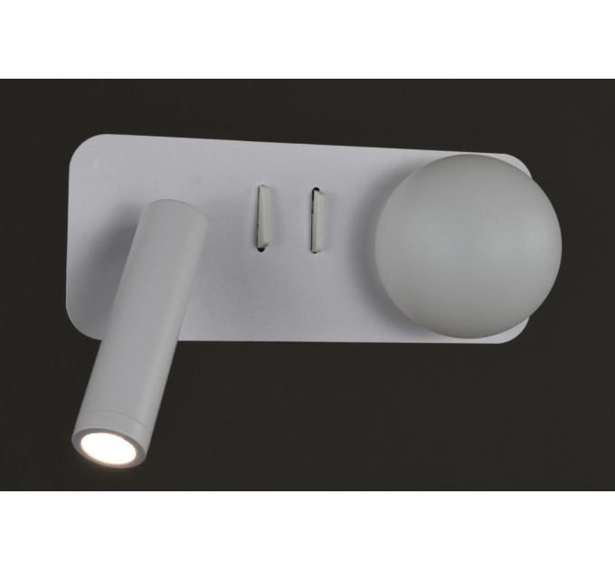 Бра LED 28249 Белый 9х8х20 см.