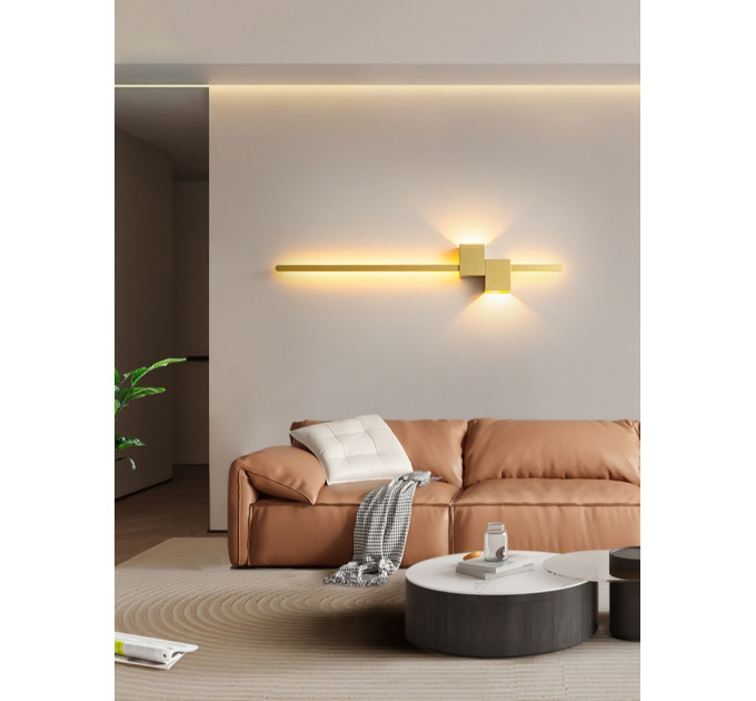 Бра LED 27529 Латунь 6х15х100 см.