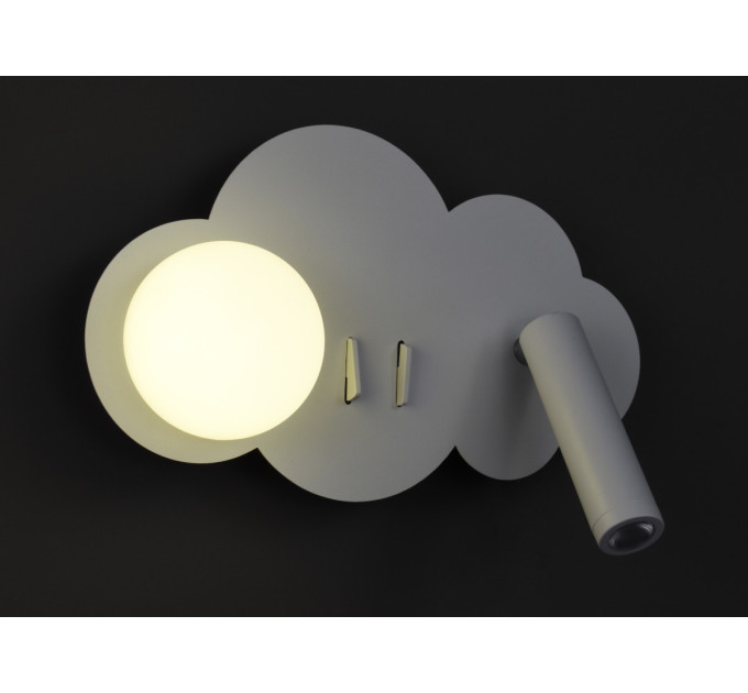 Бра LED 28393 Белый 10х25х15 см.