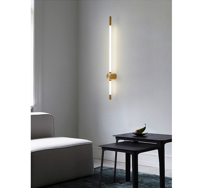 Бра LED 27030 Латунь 9х6х80 см.